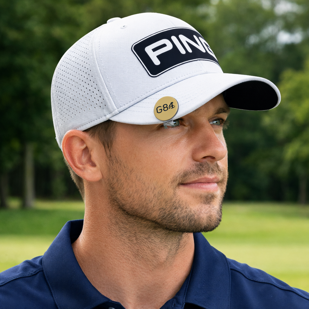 Marker golf, thép cao cấp, mạ PVD vàng 23K