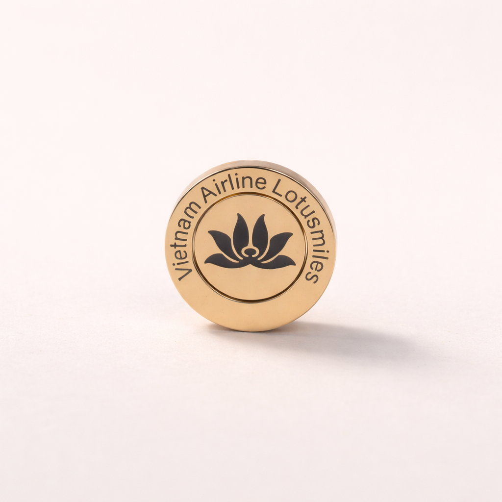 Marker golf VNA, thép cao cấp, mạ PVD vàng 23K