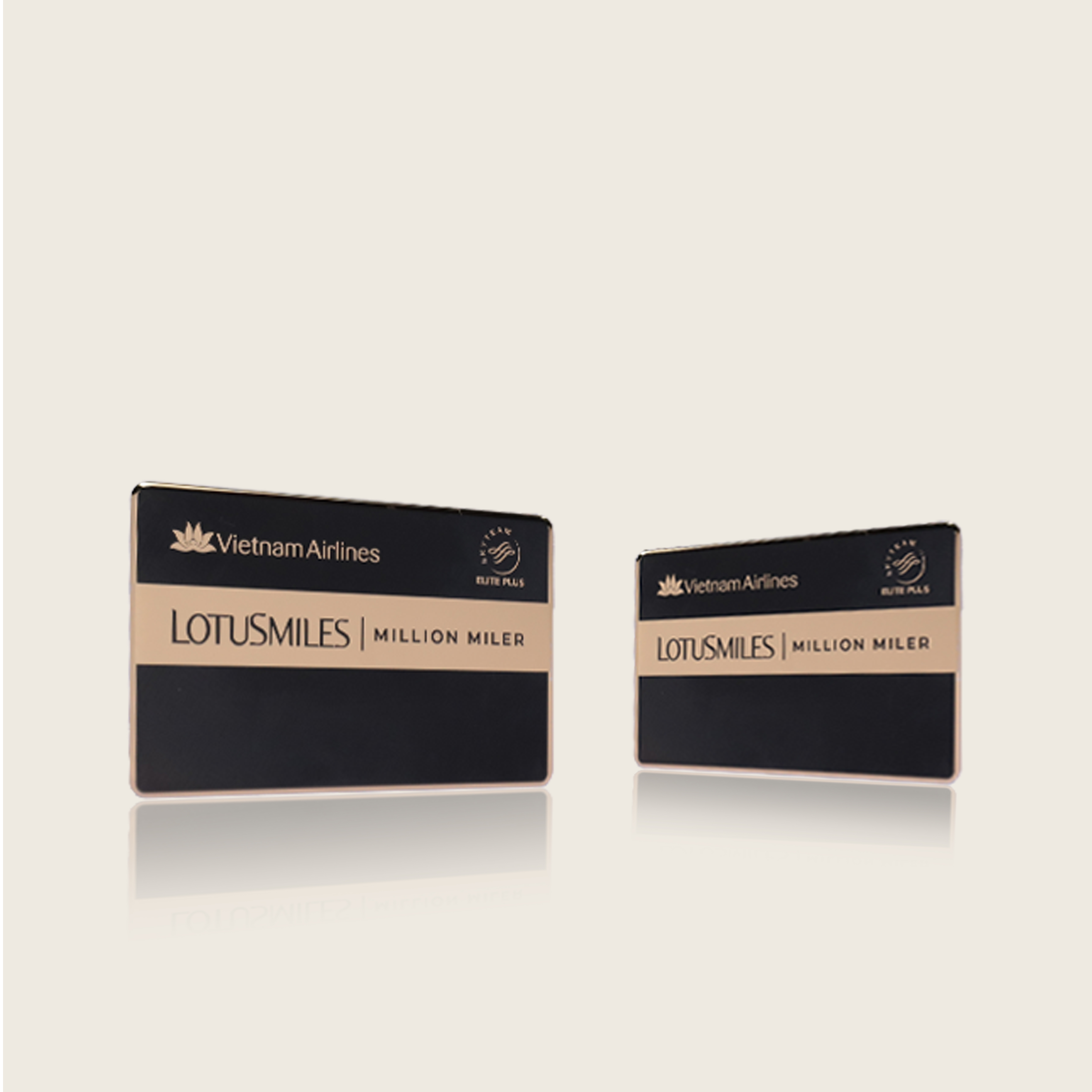 membership card, Phôi thép 316L cao cấp, mạ vàng 23k